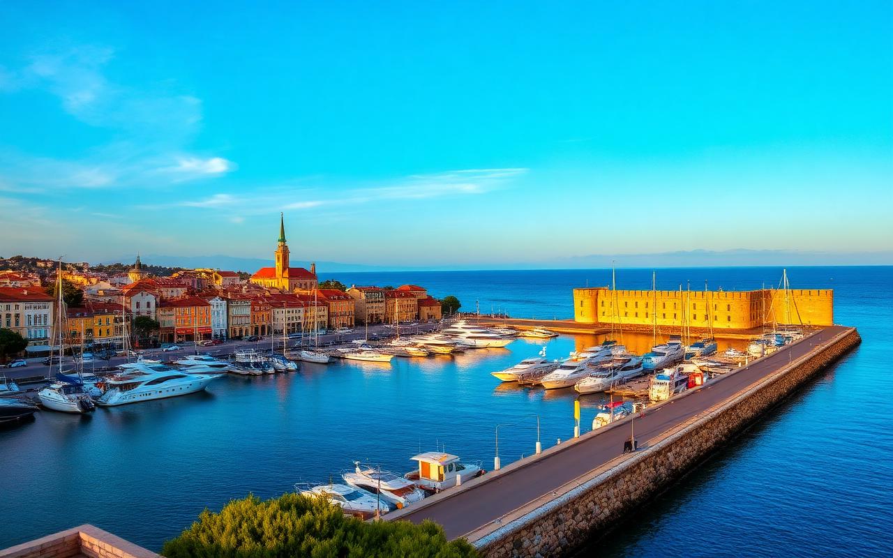 Antibes — destination desservie par Atlas06
