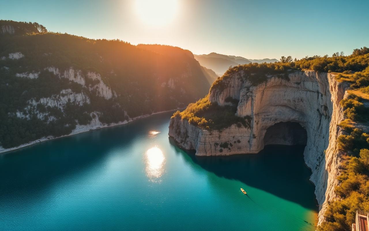 Lac de — destination desservie par Atlas06