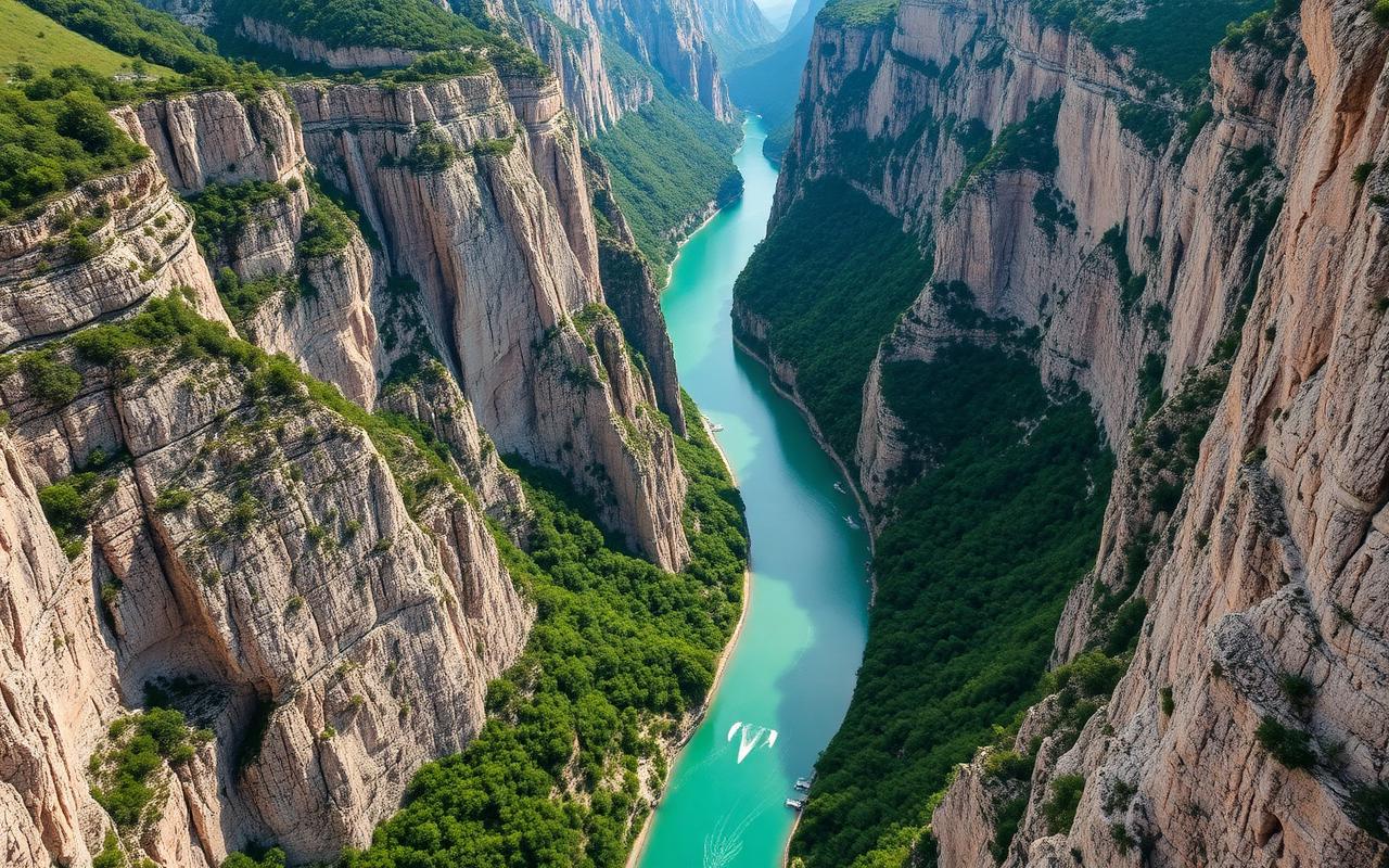 Gorges du — destination desservie par Atlas06